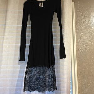 Black bcbgmaxazria dress